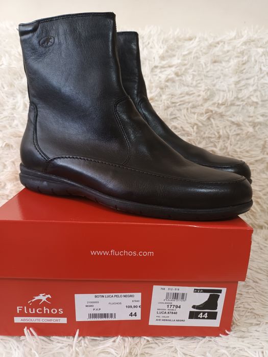 Продам чоловічі зимові черевики іспанського бренду "Fluchos".