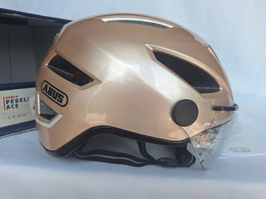 Kask rowerowy Abus Pedelec 2.0 ACE Champagne Gold L 56-62cm