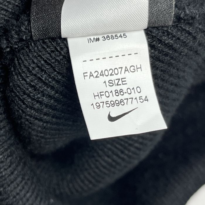 ОРИГІНАЛ Шапка Nike HF0186-010 Чорна з США