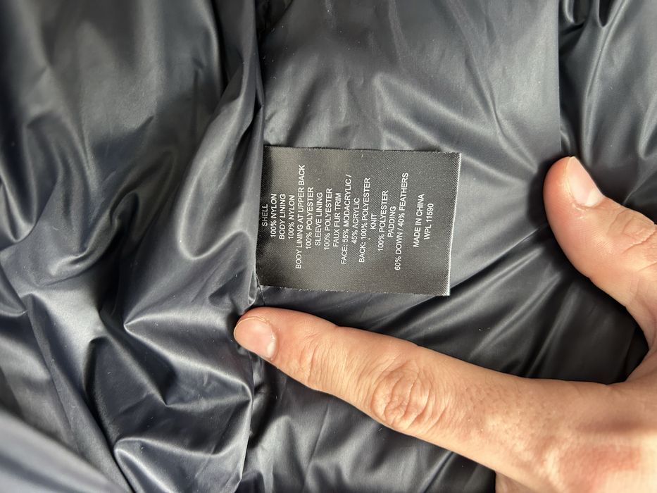 Зимовий довгий пуховик