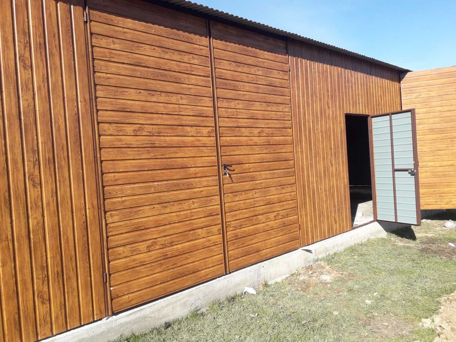 GARAŻ BLASZANY Złoty Dąb -Garaże Blaszane -Magazyn Rolniczy -GRZYWSTAL