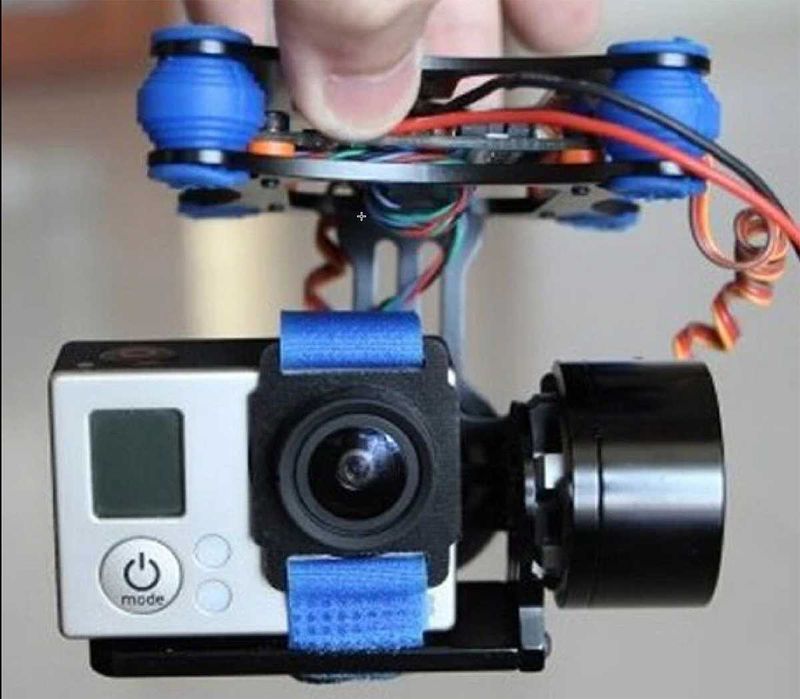 Gimbal de câmera sem escova de 2 eixos com Gimbal Plug and Play