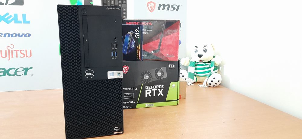 Pç/Torre Gamer 6ªG|i7.6700-3.4G|32G|NVMe512+HD500|RTX3050-6G|5G+BT|W11