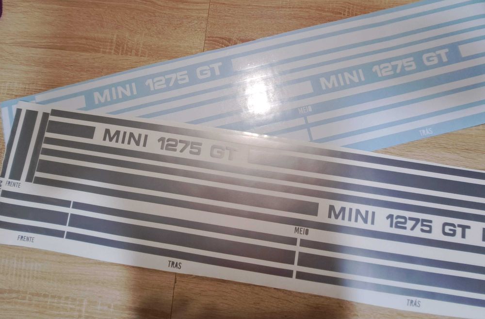 Faixa lateral mini 1275GT (portes de envio incluidos)