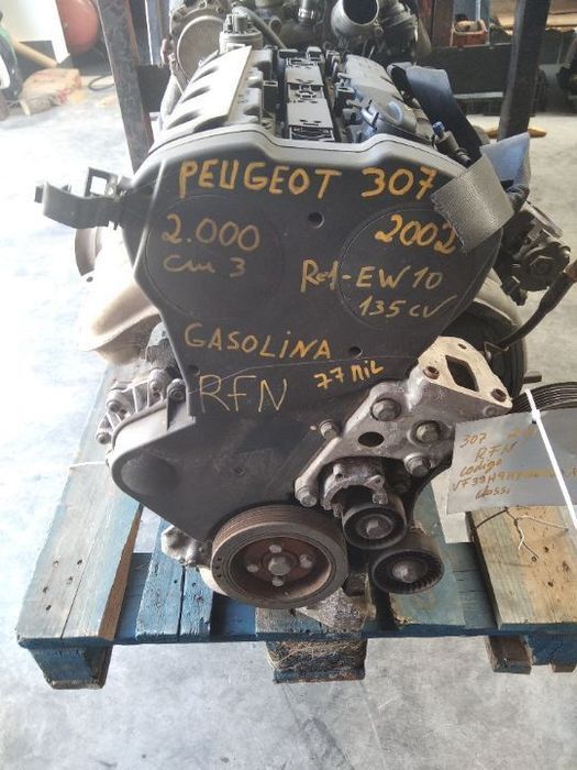Motor PSA RFN 2.0 gasolina Peugeot 307