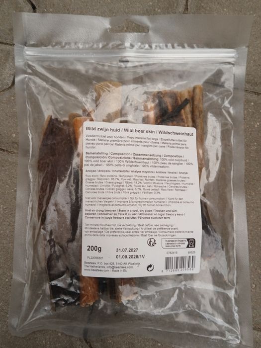 Przekąska dla psa 200g -150g