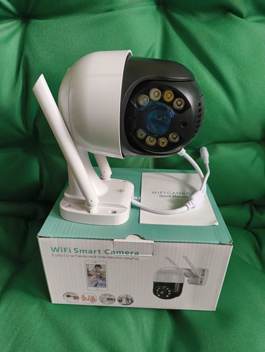 Уличная wi-fi smart камера видеонаблюдения 
IP Smart камера
Уличная Wi