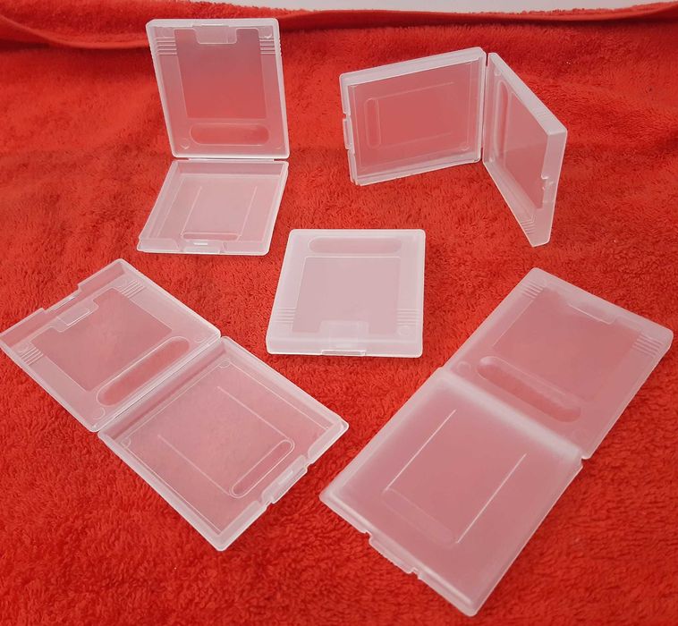 Lote 5 Caixas Novas Vazias p/ Jogos Nintendo Gameboy