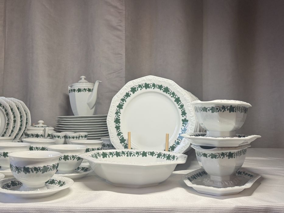 Rosenthal Maria bluszcz 12 osobowy serwis obiadowo-kawowy