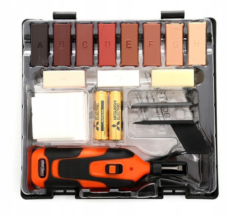 Zestaw Naprawczy Meblowy Panel Podłogowy Wosk Do Naprawy Zadrapań