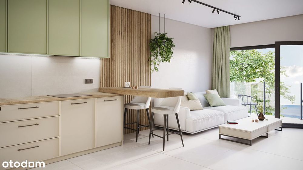 Apartament przy plaży | Widok na morze | Premium Prestige | 2 pokoje