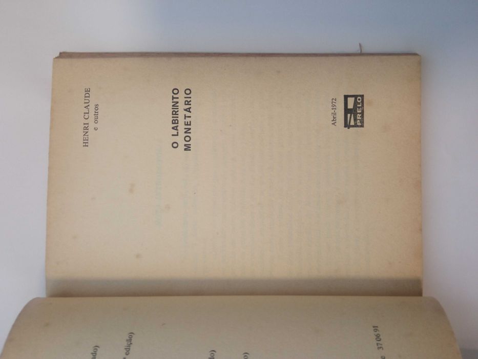 Labirinto Monetário, de Henri Claude