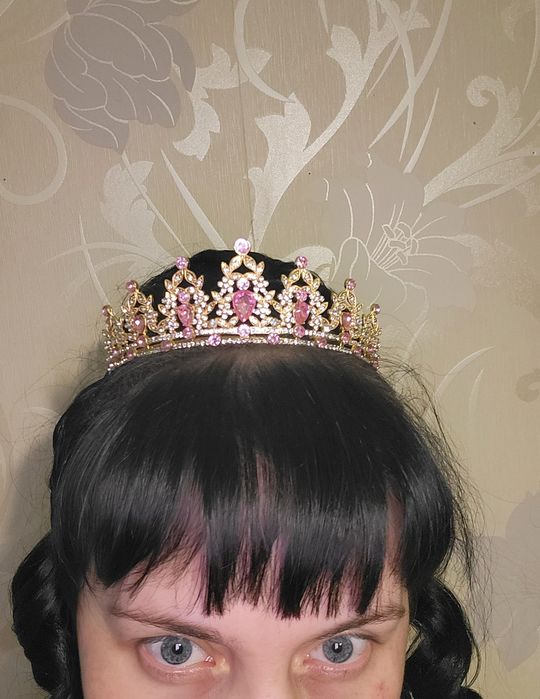 Диадема. Тиара. Корона. Діадема. Украшение для головы. Для торта.