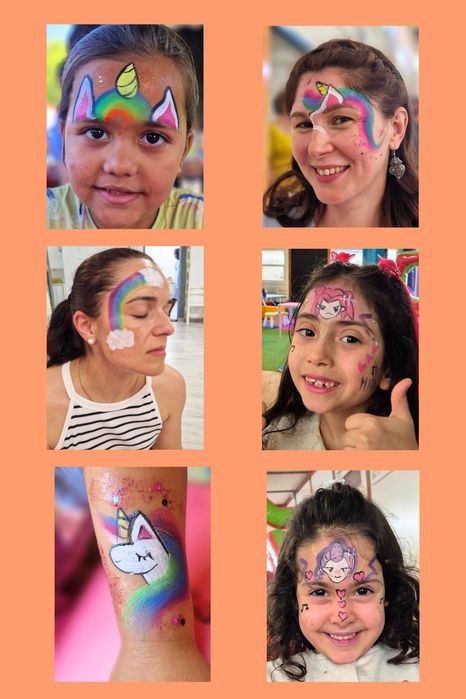 Animadora infantil-Pinturas faciais entre outras atividades