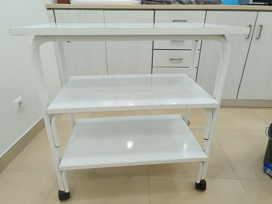 Carrinho de apoio com rodas