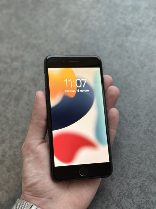 Apple Айфон/Iphone 7+,Pluss 128gb Jet Black Неверлок АКБ:93%