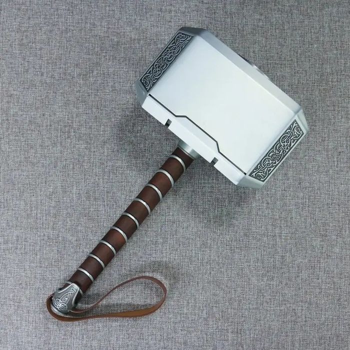 Młot THORa Mjolnir piękny Thor 47 cm duży rdzeń drewniany 24h z Polski