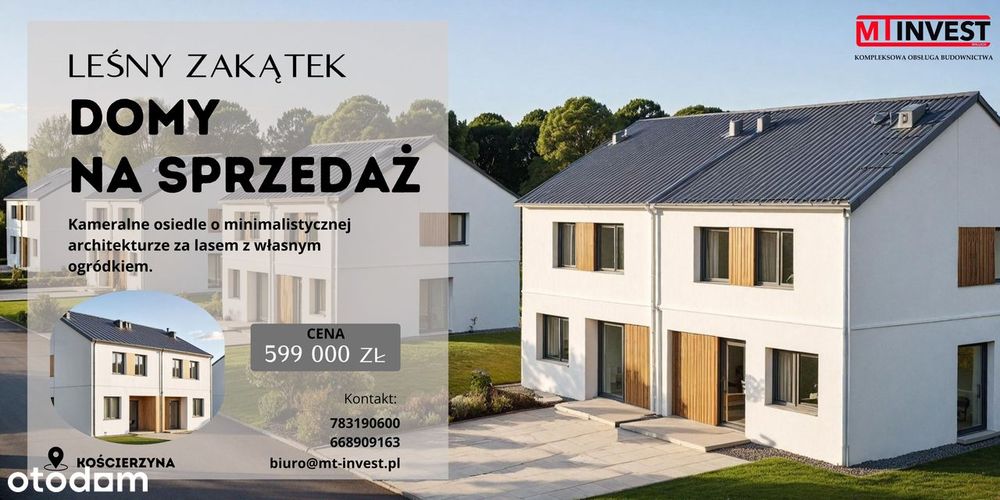 Piękny dom z ogrodem w mieście - taniej niż mieszkanie!  LEŚNY ZAKĄTEK