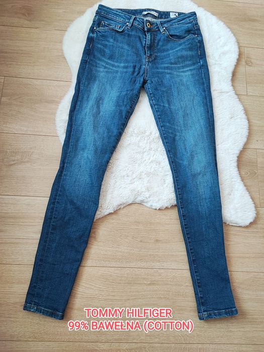 Tommy Hilfiger spodnie jeansowe damskie jeansy S/M bawełna cotton