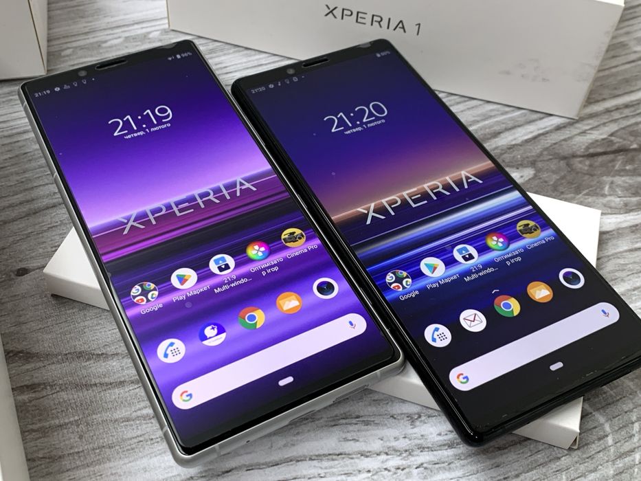 ꦿ Sony Xperia 1 Black/Gray Запаковані (є ще J9210 Xperia 5 2-sim )