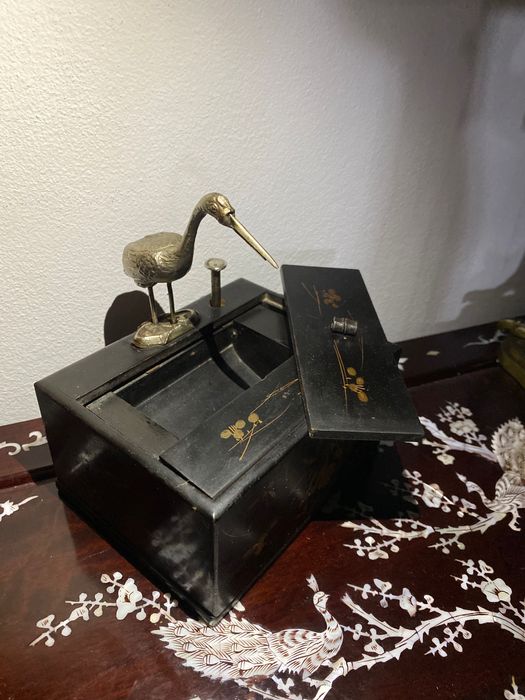 Cigarreira Autónoma Japão séc XIX 14 cm