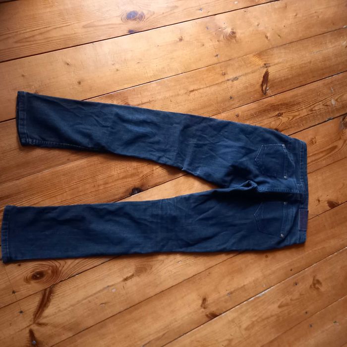 czarne spodnie jeans S