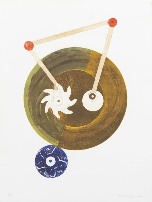 Serigrafia - Albuquerque Mendes - 1989 (assinada)