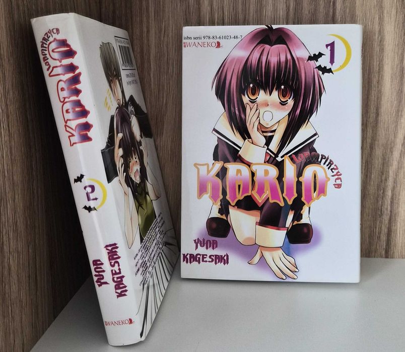 Wampirzyca Karin — tomy 1–2 (PL), stan bardzo dobry