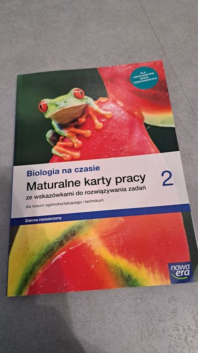 Biologia na czasie 2 maturalne karty pracy zakres rozszerzony