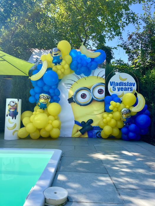 Фотозона , фотозона на годик, фотозона на рочо