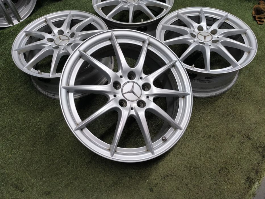 17" felgi 5x112 et49 Oryginalne Mercedes A Klasa B Klasa  Wysyłka