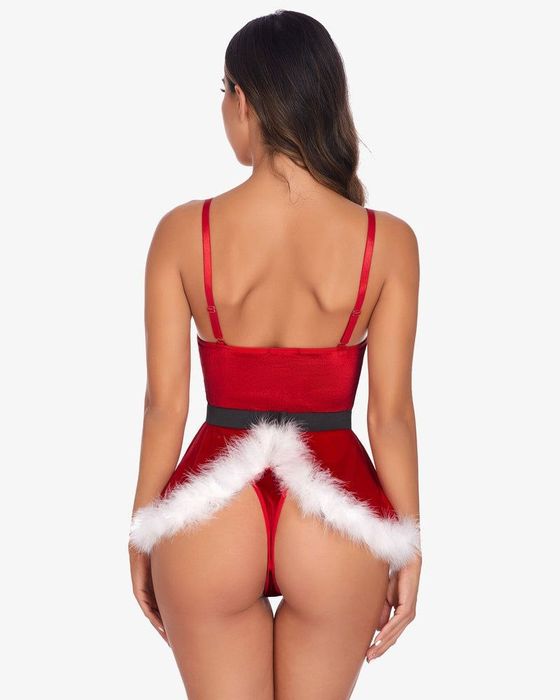 Еротичний рольовий костюм Снігуронька, эротический костюм Снегурочка