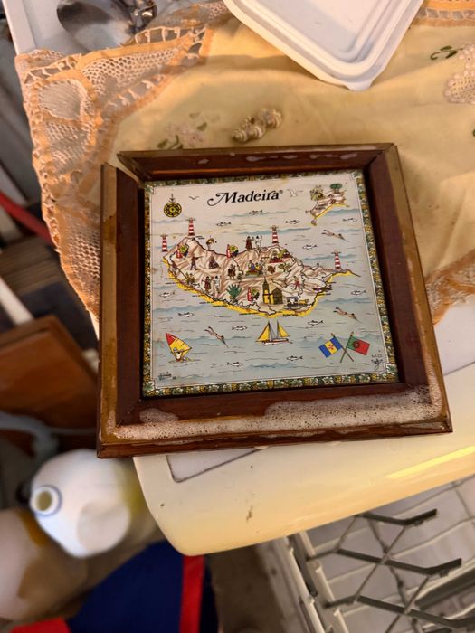 quadro da ilha da madeira antigo