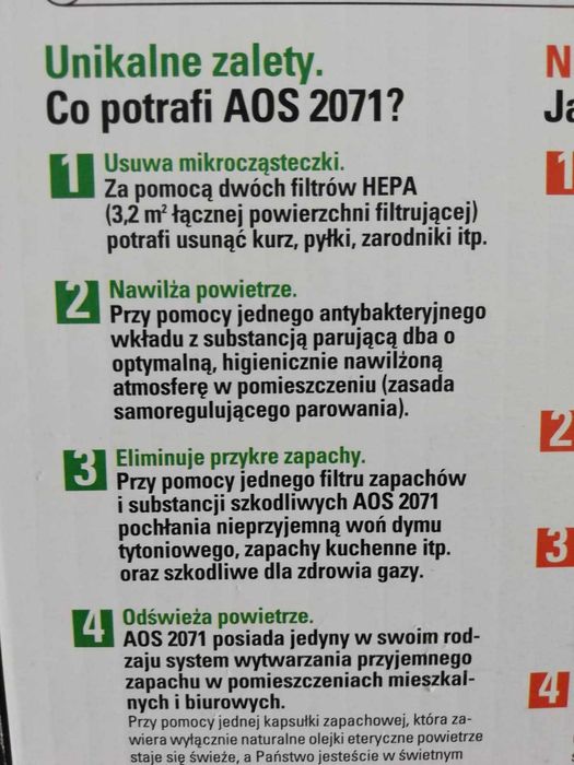 oczyszczacz i nawilżacz powietrza