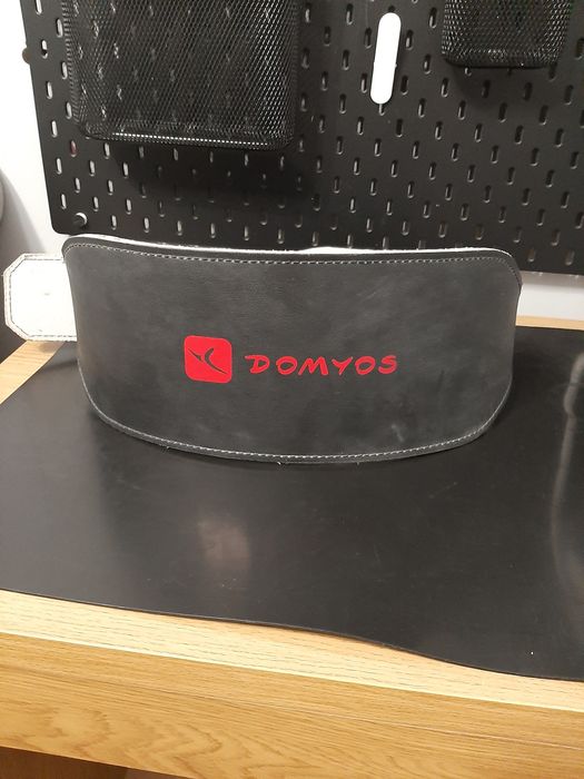 Pas skórzany kulturystyczny