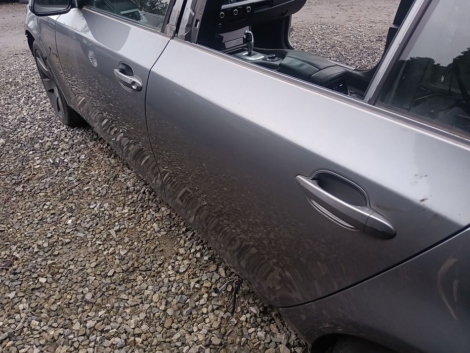 BMW E60 E61 DRZWI PRawa lewa PRZOD TYL prawe lewe A52/7 spacegrau