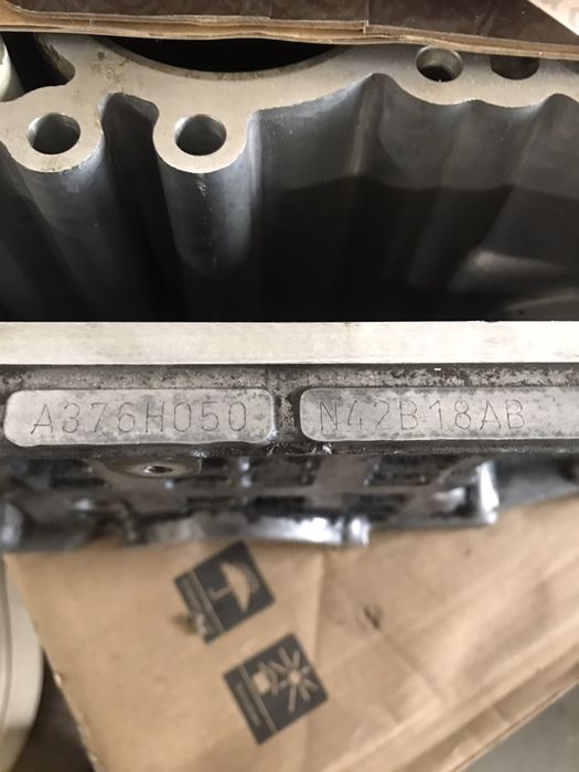 Блок двигателя bmw e46 n42b18ab гильзован