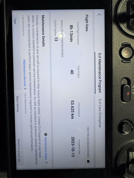 Mavic 3T 8годин  наліт