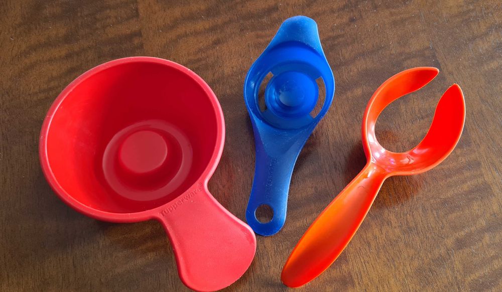 TUPPERWARE zestaw 3 akcesoria
