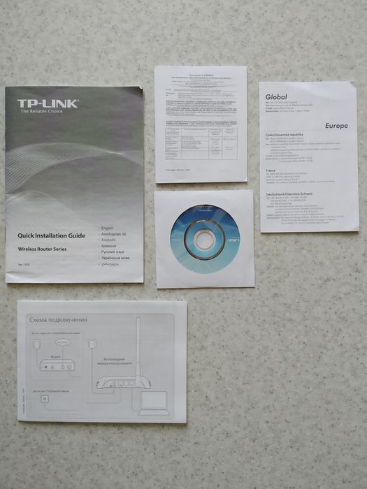 Wi-Fi роутер tp-link tl-wr720