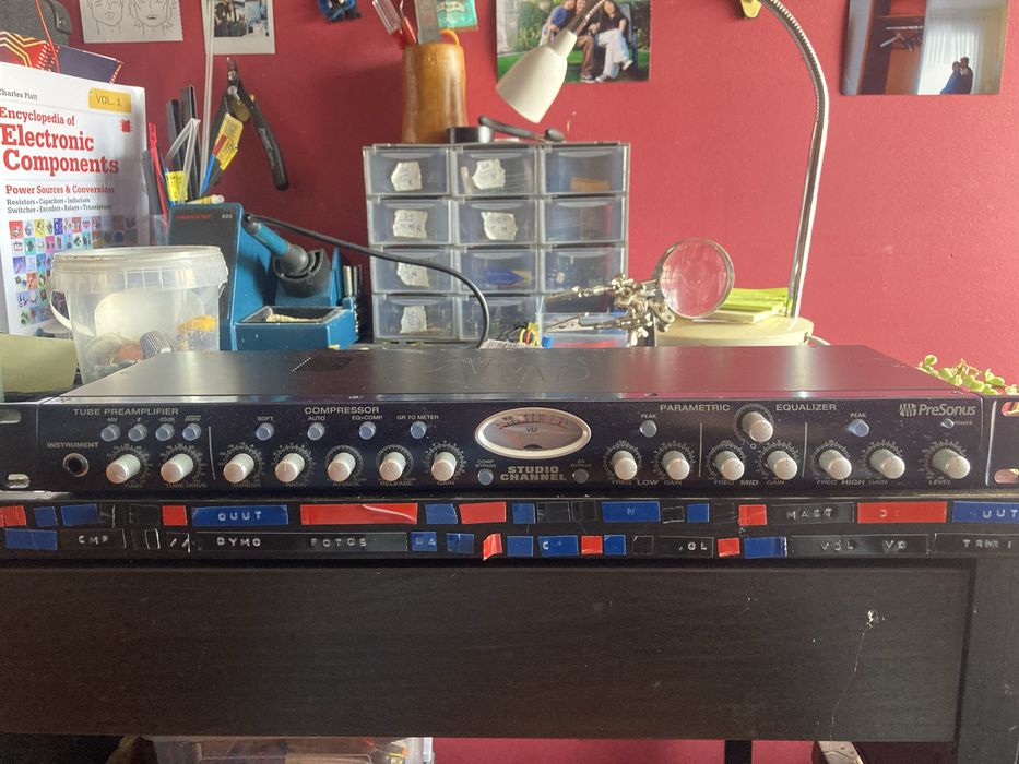 Presonus Studio Channel a tubos (novo tubo sovtek)