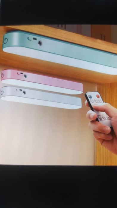 Лампа настольная фонарь аккумуляторная USB зарядное с пультом ду