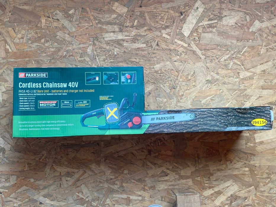 Акумуляторна ланцюгова пила Parkside PKSA 40-Li B2