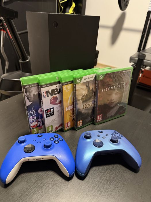 Xbox series x zestaw dwa pady gry