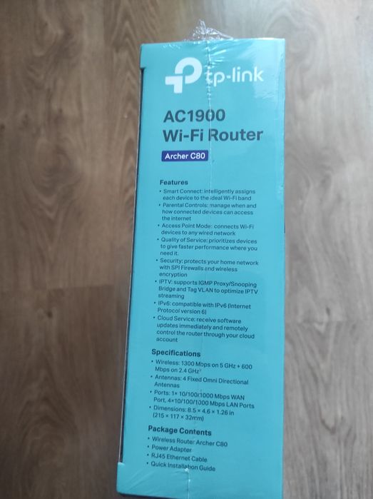 Роутер Tp-Link Archer C80 ac1900 MU-MIMO новий!