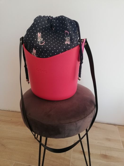 Basket Obag  Zestaw Mickey Granat Róż