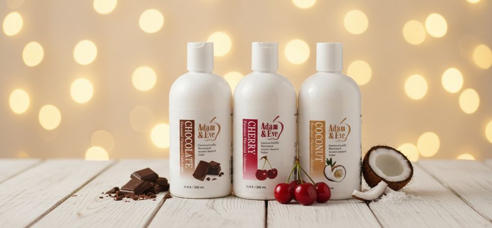 Лубрикант со вкусом Adam Eve 350ml. При купівлі 2шт., 3 в подарунок.