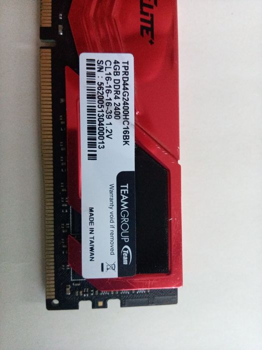 DDR 4 -8gb 2400 MHz