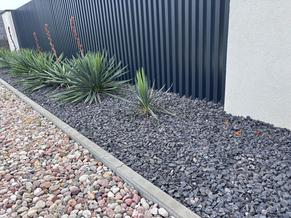 Grys dekoracyjny ogrodowy czarny grafitowy bazaltowy op. 25kg