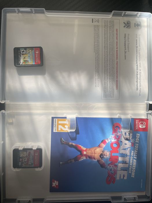 Дві гри Nintendo Switch